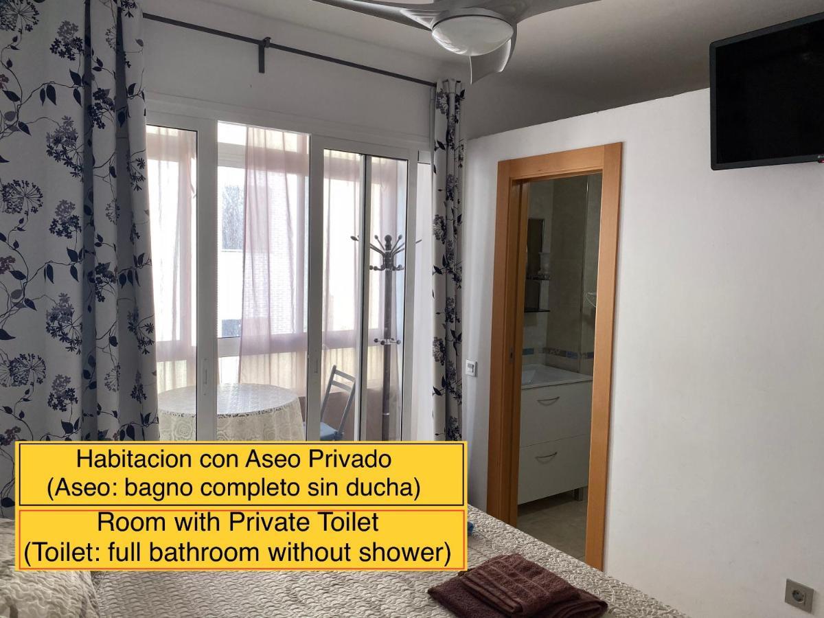 Malaga Centro Habitaciones Privada En Apartamento Compartidos Kültér fotó